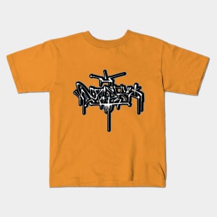 DOPEST Graffiti Handstyling Kids T-Shirt